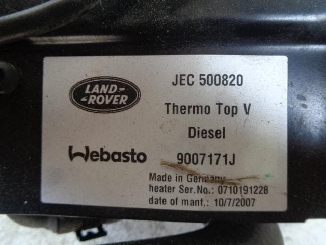 Fuel-Burning Heater Air Intake
