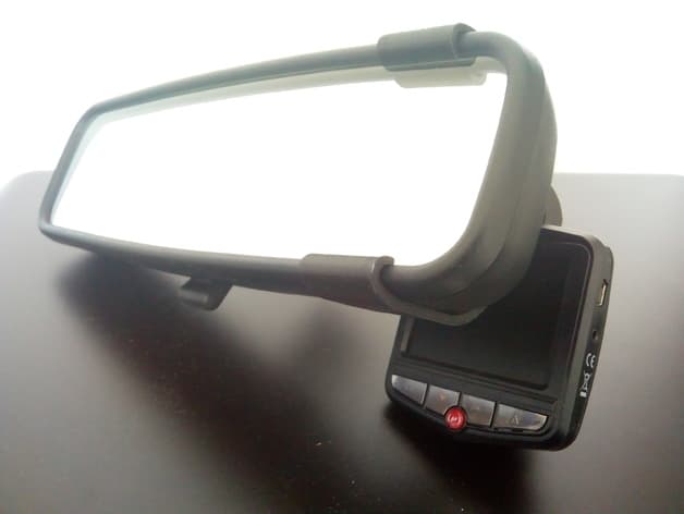 Rear-View-Mirror Dashcam Mount