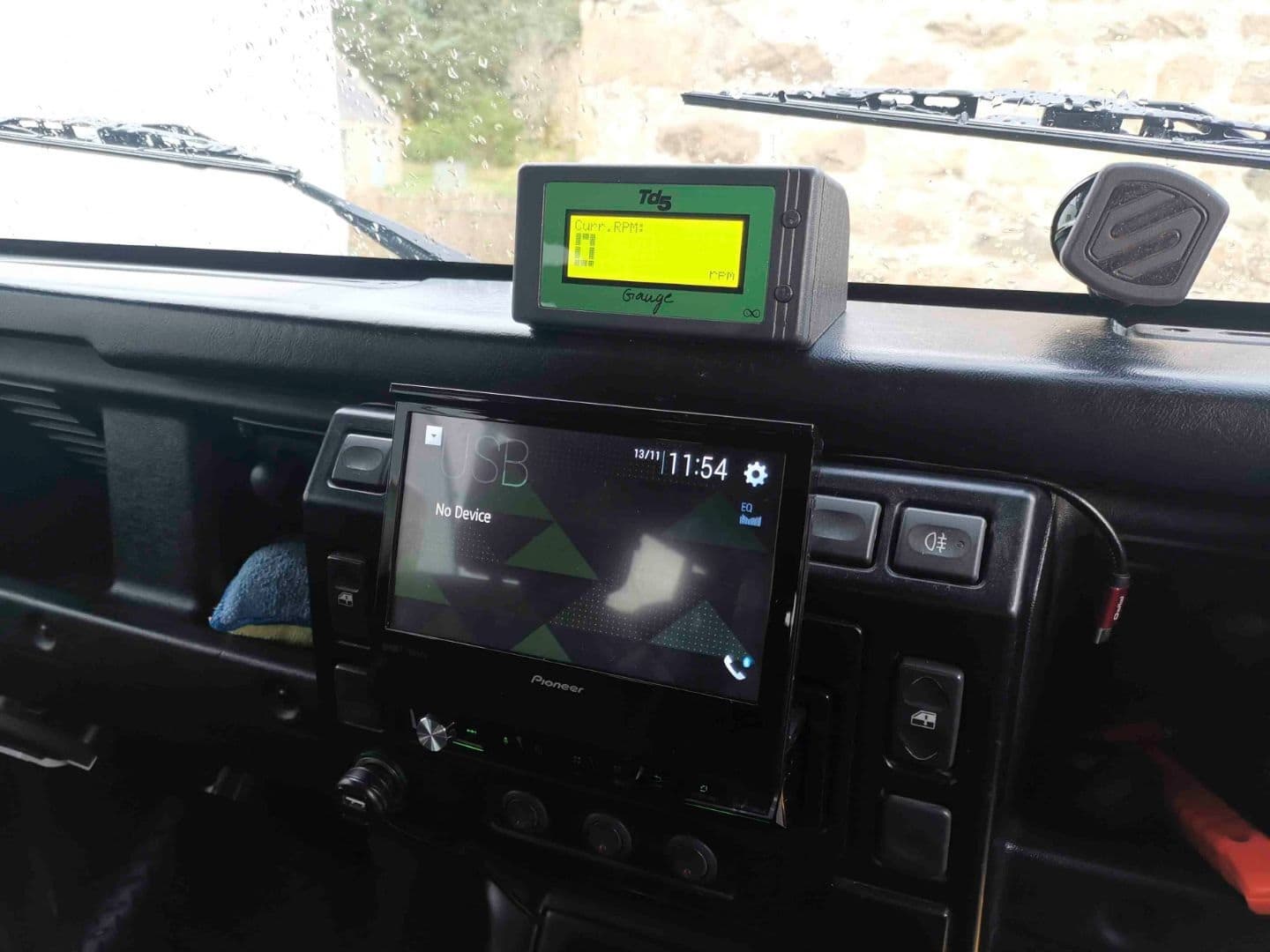 Onboard-Computer Dashboard Housing