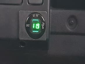 USB-Socket Adaptor Bezel